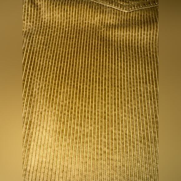 NEW LEVI’S SOFT CORDUROY STRAIGHT LEG PANTS TAN GOLD KHAHI 100% COTTON SZ 29x30 - Picture 11 of 11